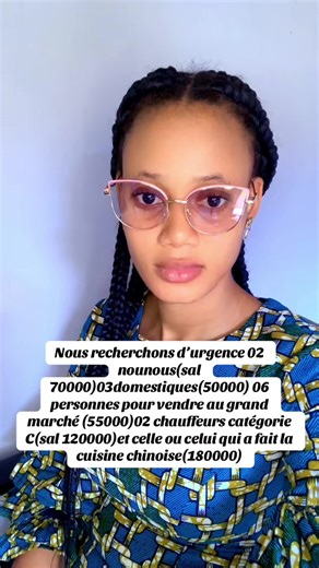 Recrutement domestique dynamique 97 47 35 63 #lome #kara#togo