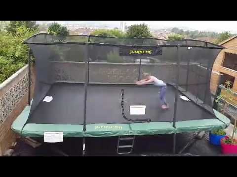 www.madfun.co.uk product video - Jumpking Rectangular Trampoline