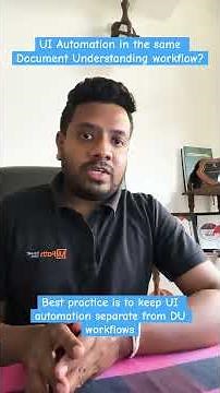 UI Automation in UiPath Document Understanding Workflows - Best Practices |‪@LahiruFernando‬