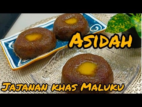 KUE ASIDAH JAJANAN KHAS MALUKU ‼️ENAK DAN AROMA REMPAH