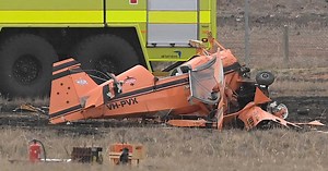 'Stunned': pilot fighting for life after air show crash