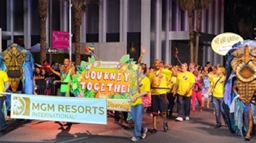 Las Vegas Pride parade struts downtown