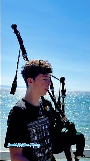 Amazing Grace on Bagpipes Overlooking Georgian Bay | David McMinn #bagpiper #bagpipes