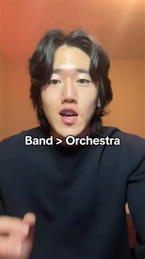 Kimmy on Instagram: "Here’s Why Band Is Better Than Orchestra 😱"