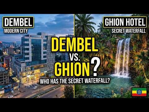 The Hidden Waterfall in the Middle of Addis Ababa! 🇪🇹 | Dembel to Ghion