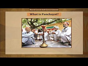 Rural Local Self Government Class-6