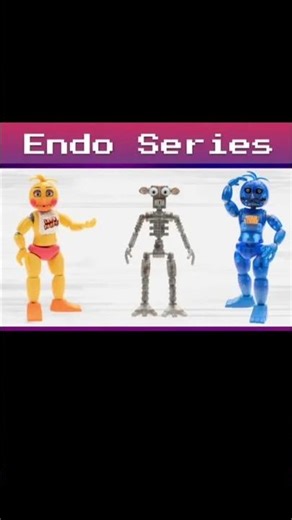 #fnaf #fivenightsatfreddys new FNAF 2 Jazwares figures Endo series toy animatronics and Lefty plush