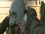 Tourist explore the inside of Russia's Cold war nuclear bunker