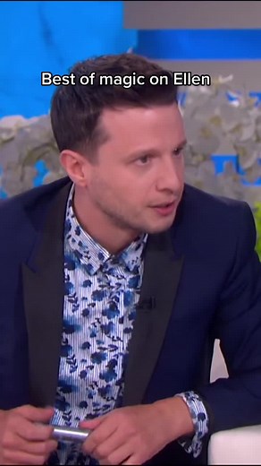 Amazing Magic Trick on Ellen Show
