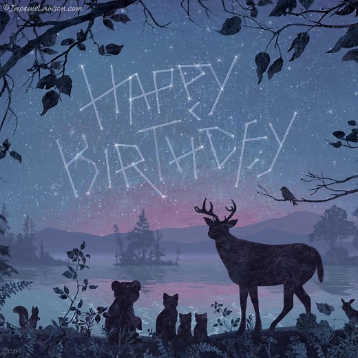 Send sparkling birthday wishes with Jacquie Lawson. | Jacquie Lawson ecards