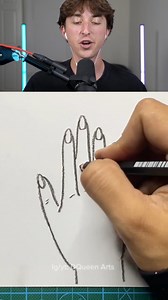 413K views · 3.3K reactions | How To Draw Hand | Austin Boller | Facebook