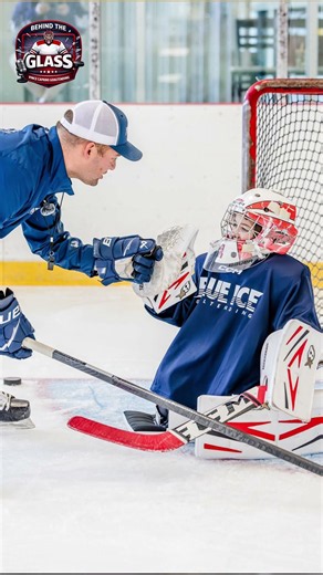 GOALIES NEED TO EMBRACE PLAYING THE PUCK 🥅 | Jared from Blue Ice Goaltending #goalie #hockeylife
