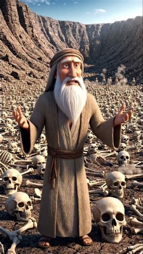 Animated drawing of the prophet