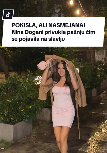 POKISLA, ALI NASMEJANA! Nina Đogani privukla pažnju čim se pojavila na slavlju #alo #aloportal #aloonline #viral #fyp