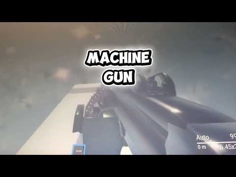 All showcase guns in Gun testing ACS R6 V1