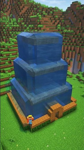 WATER HOUSE | Tutorial Minecraft #minecraft
