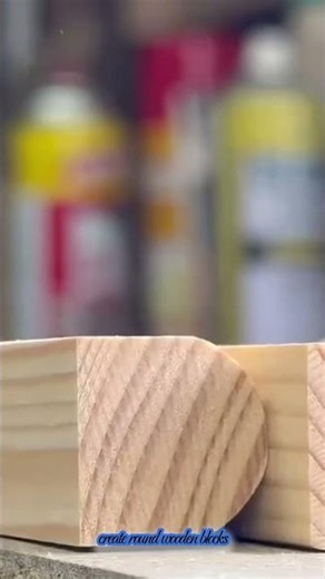 create round wooden blocks