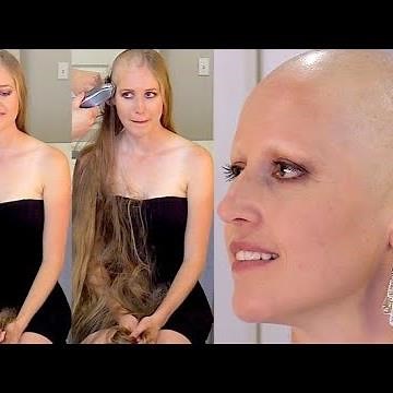 Model Forced to Shave Head Bald For Fashion Show/Headshave Buzzcut Bald