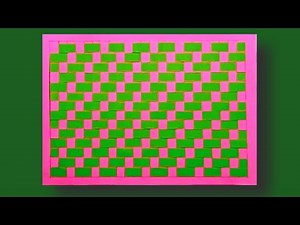 paper weaving tutorial / paper weaving strips / paper weaving design / weaving step by step.