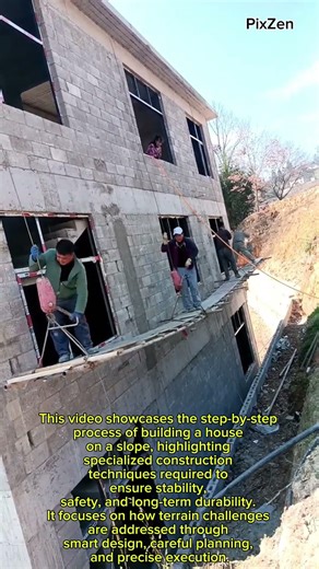 Building a House on a SLOPE: Step-by-Step Construction Techniques