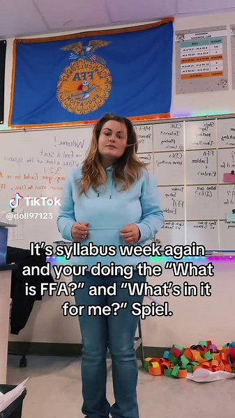 It’s the 4x4 schedule! #ffaadvisor #fyp #agteacher #FFA #POV