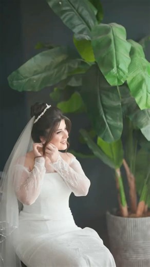 From sketch to stunning — watch an Iranian wedding dress come to life in 30 seconds! 👰✨ #bridetobe