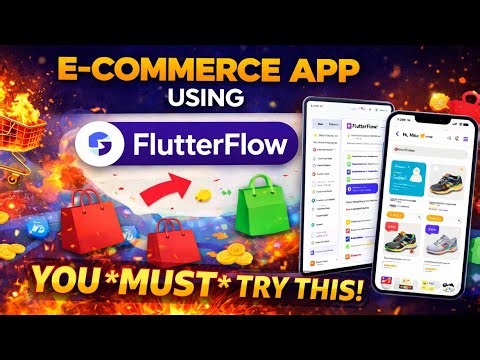 Day 2 E commerce app in flutterflow || flutter ecommerce app ui #uidesign #appdevelopment #coding 