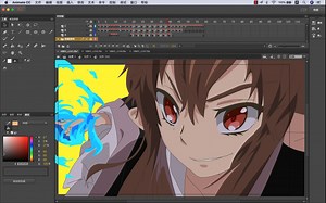 如何在animate中制作逐帧动画（动画源文件参考）