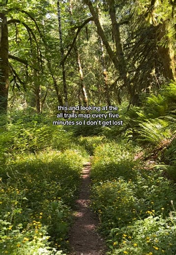 POV: checking the @AllTrails map every five minutes like it’s my full-time job so I don’t accidentally become a “lost hiker in Washington” headline 😅🗺️ #washingtonstate #alltrails #pacificnorthwest #pnwlife #hikingadventures