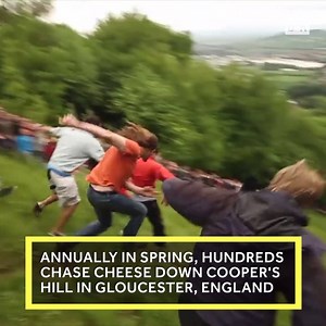 Cheese rolling is a thing...and it's insane. | Bleacher Report