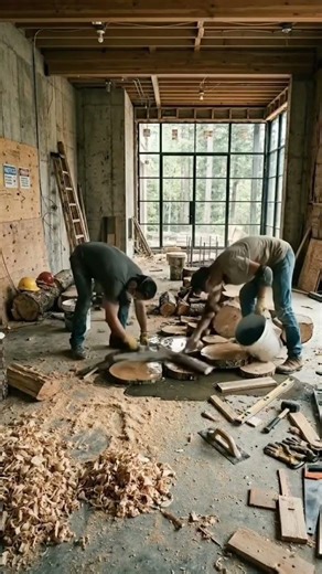 What if you could walk on real wood… sealed forever under glass? #foryou #viral #shorts #youtube