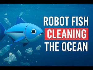 Robot Fish Cleaning the Ocean! | MIT & Surrey’s AI Solution to Plastic Pollution 🌊🤖