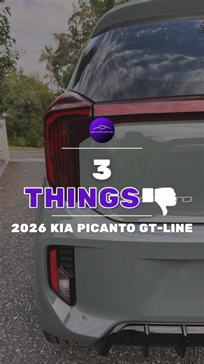 2026 Kia Picanto GT-Line – 3 Things Sal Hates About It 1️⃣ Goodbye, Turbo Power Let’s talk about what's missing under the hood. The new top-spec GT-Line has unfortunately ditched the punchy turbocharged engine we used to love. While it definitely still looks the part with its sharp, aggressive exterior styling, it lacks that extra zippy punch that made previous models so much fun to dart around tight city streets in. 2️⃣ Ancient 4-Speed Auto In an era where six- to eight-speed automatics are the