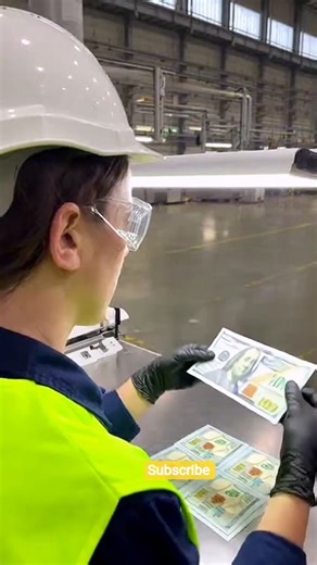 Inside a Dollar Printing Factory | Real Machines at Work #dollar