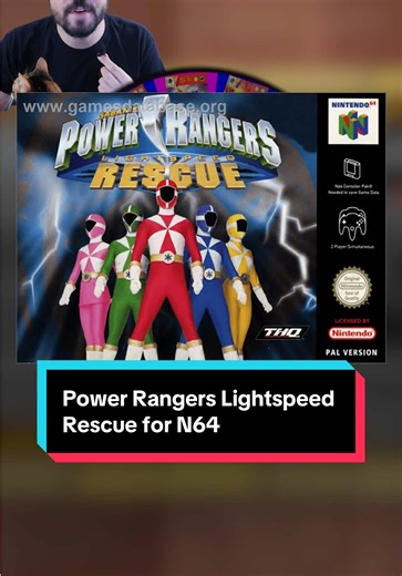 Power Rangers Lightspeed Rescue for N64 Review