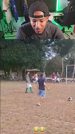 Taking a penalty kick with one leg