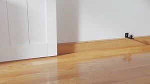 Watch 28in-48in White Barn Door with Hardware Kit Included K Shape on Amazon Live