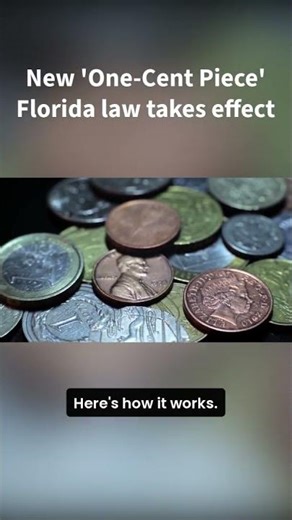 Florida Gov. Ron DeSantis signs new 'One-Cent Piece' law