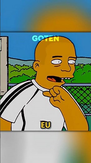 RONALDO APARECEU #simpsons