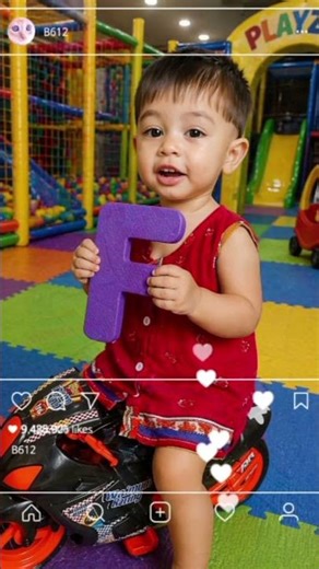 #cutebaby aram Sam Sam Alphabet learning