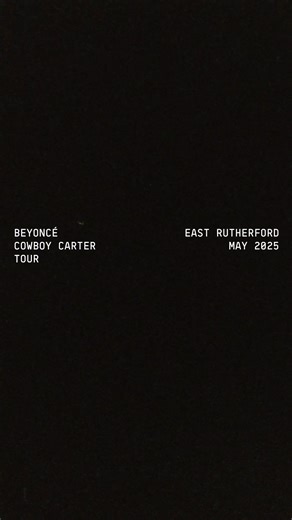 11K views · 91 reactions | Two incredible shows left on Beyoncé's Cowboy Carter Tour at MetLife Stadium! Limited tickets remain for May 28 & 29 - get yours today! ️  https://bit.ly/4gFXRni | MetLife Stadium | Facebook
