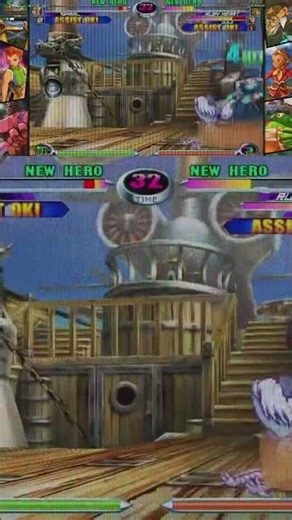 Ruby Heart finishes Off Spiral and Tbone with Hyper Rush down. #gaming #mvc2