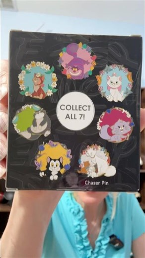 Jumbo Disney Cats Pins Unboxing from Pink à la Mode! 🐱| Disney Pin Trading