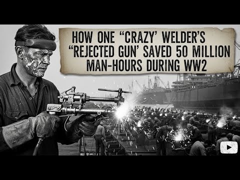How One "Crazy" Welder's "Rejected Gun" Saved 50 Million Man-Hours During WW2