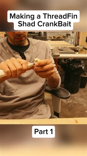 131K views · 955 reactions | Making a ThreadFin Shad CrankBait Part 1 #mechanic #autobody #fishing #automechanic #fyp | Marling Baits | Facebook