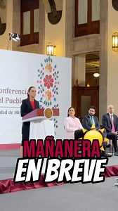 87K views · 714 reactions | La #MañaneraEnBreve de la presidenta Claudia Sheinbaum Pardo:  +800 mil mdp en Programas de Bienestar. 輸 México es incluyente: no a la discriminación, al clasismo y al racismo.  Inicia registro de trabajadores de plataformas digitales. | Gobierno de México | Facebook
