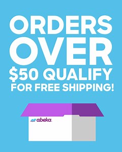 4.7K views | Did you know? Any order over $50 qualifies for FREE shipping—and the best part is you don’t need a code! This offer is available year-round, so you can shop for all your educational materials and save on delivery costs anytime. Click the link to shop now: https://bit.ly/3XsZleS | Abeka Homeschool | Facebook