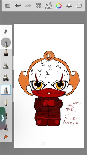 #chibi #pennywise #welcometoderry #subscribe #fypシ #art
