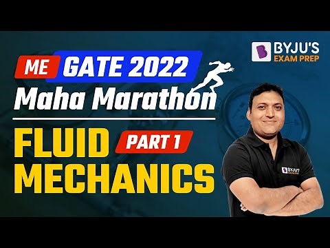 GATE 2023 | Mechanical Engineering | FLUID MECHANICS | PART 1 | Complete Revision