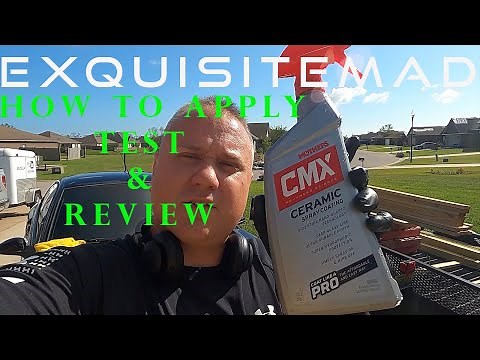 Mothers CMX Ceramic Spray Coating How to Apply, Test & Review